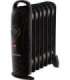Oil filled radiator Sencor, black