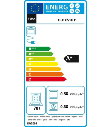 Built in oven Teka black