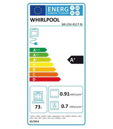 Integreeritav ahi Whirlpool W6OS44S2PBL
