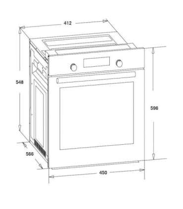 Integreeritav ahi Schlosser OE459DTYTL