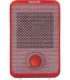 Hot air fan heater Sencor, red