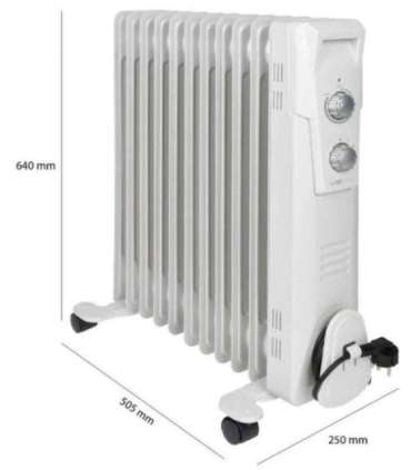 Electric oil filled radiator Clatronic