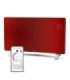 Smart wi-fi glass convection heater Sencor, red