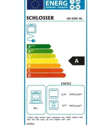 Integreeritav ahi Schlosser OE629CBL