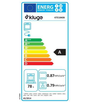 Integreeritav auruahi Kluge KTE1040B