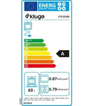 Integreeritav ahi Kluge KTE1010B