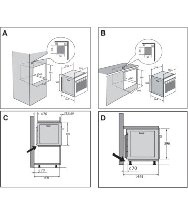 Built in oven De Dietrich