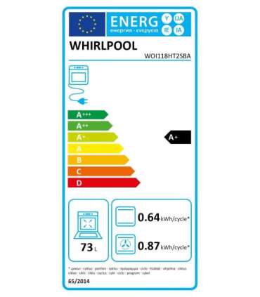 Integreeritav ahi Whirlpool WOI118HT2SBA