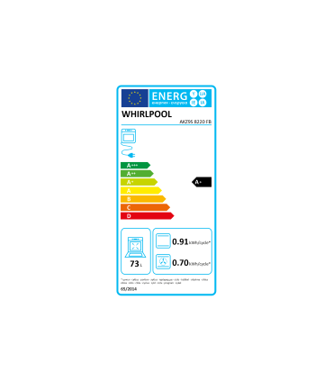 Integreeritav ahi Whirlpool AKZ9S8220FB