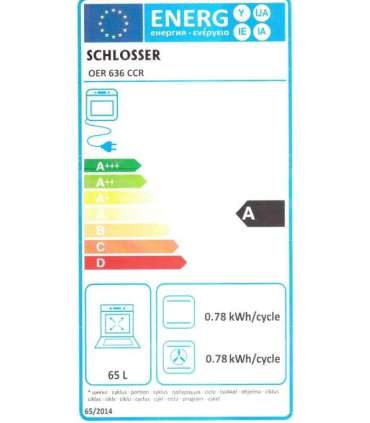 Integreeritav ahi Schlosser OER636CCR