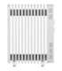 Oil filled radiator Sencor, white