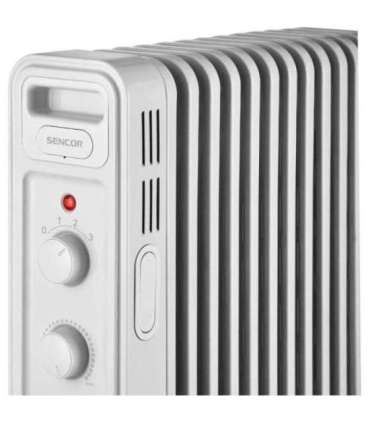 Oil filled radiator Sencor, white