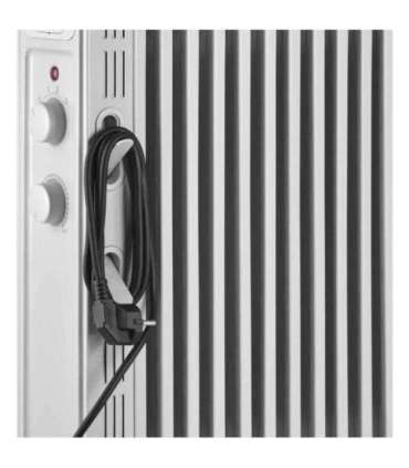 Õliradiaator Sencor SOH3413WH, valge