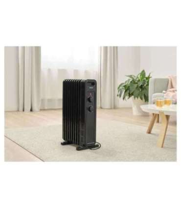 Oil filled radiator Sencor, black