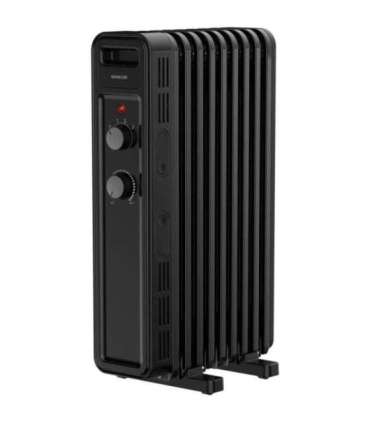 Oil filled radiator Sencor, black