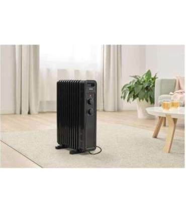 Oil filled radiator Sencor, black