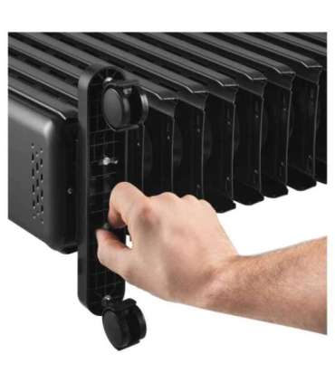 Oil filled radiator Sencor, grey