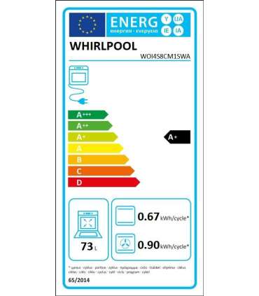 Integreeritav ahi Whirlpool WOI4S8CM1SWA