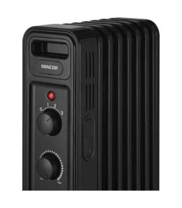 Õliradiaator Sencor SOH3507BK, must