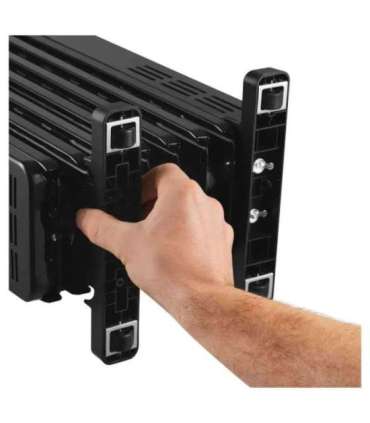 Oil filled radiator Sencor, black