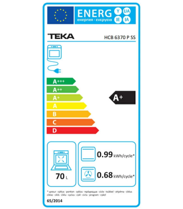 Integreeritav ahi Teka HCB 6370 P SS