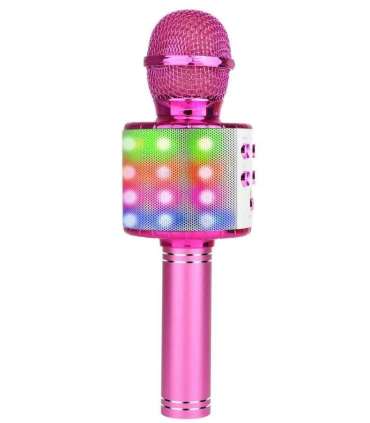 Karaokemikrofon kõlariga Manta MIC21PKL, roosa