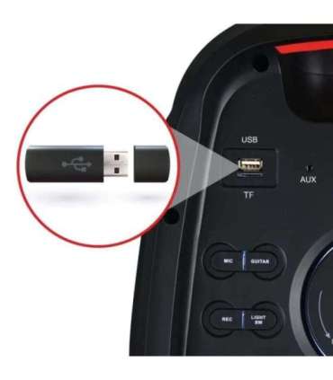 Portable music center Manta