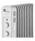 Oil filled radiator Sencor, white