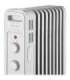 Oil filled radiator Sencor, white