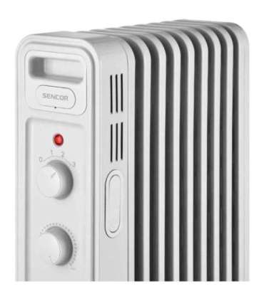Oil filled radiator Sencor, white