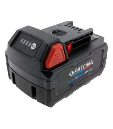 PATONA Platinum 18V Battery for Milwaukee M18 with USB-C port PD45W Black