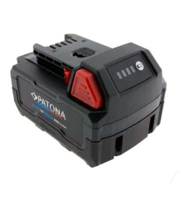 PATONA Platinum 18V Battery for Milwaukee M18 with USB-C port PD45W Black