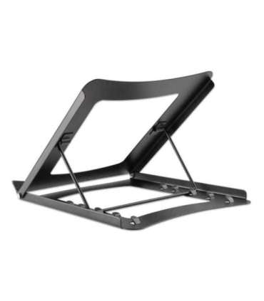 Manhattan Laptop and Tablet Stand, Adjustable (5 positions), Suitable for all tablets and laptops up to 15.6", Portable