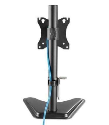 Manhattan Desk Mount for TV & Monitors, Stand Assembly, Tilt/Swivel/Rotation, For screens 10" to 27", VESA
