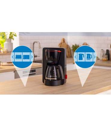 Bosch TKA3M133 coffee maker Semi-auto Drip coffee maker 1.4 L