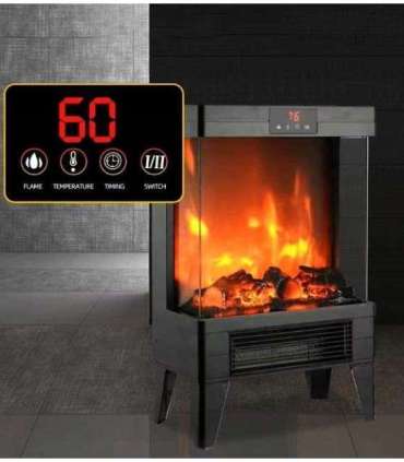 Q20P CARRUZZO electric fireplace heater