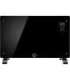 Carruzzo Q20F1 Glass panel heater black