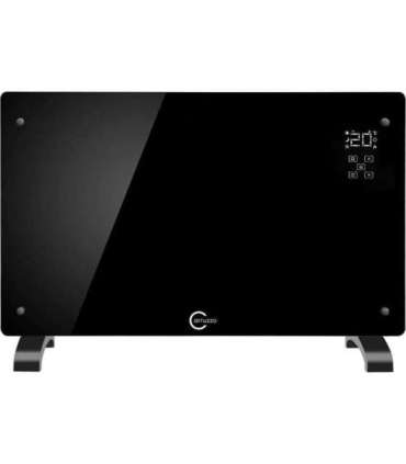 Carruzzo Q20F1 Glass panel heater black