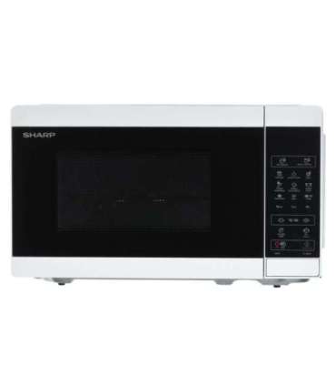 Sharp YC-MG02E-W microwave Countertop 20 L 800 W Blue, White