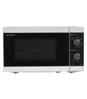 Sharp YC-MG01E-W microwave Countertop Grill microwave 20 L 800 W Black, White