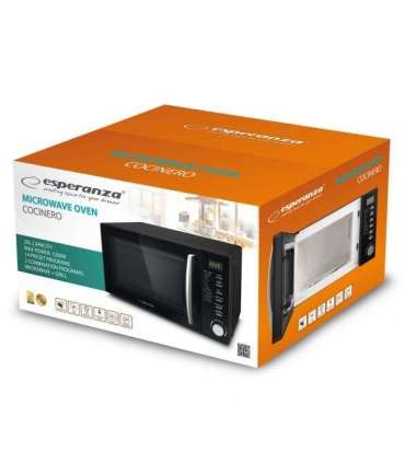 Esperanza COCINERO Black Combination microwave Countertop 20 L 1200 W