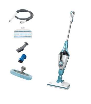 Black & Decker FSMH1321 steam cleaner Steam mop 0.5 L 1300 W Blue, White