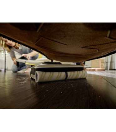 Kärcher FC 7 CORDLESS Electric broom Battery Wet Bagless Black, White, Yellow 2.85 Ah