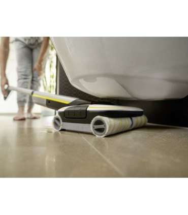 Kärcher FC 7 CORDLESS Electric broom Battery Wet Bagless Black, White, Yellow 2.85 Ah