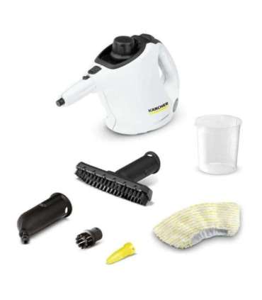 Kärcher SC 1 Cylinder steam cleaner 1200 W Black, White