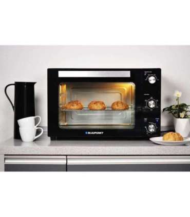 Blaupunkt EOM601 oven Black, Stainless steel