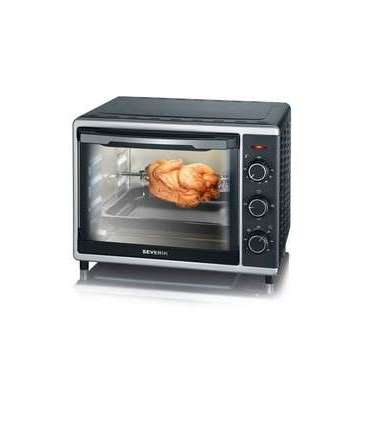 Severin 2056 30 L Black, Stainless steel Grill