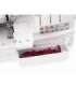 Overlock Singer 14T968 sewing machine, electric current, white