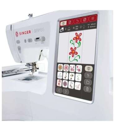 SINGER Embroidery sewing machine SE9155 Electric current White