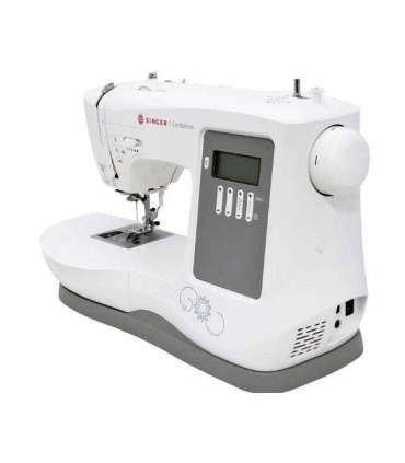 Singer 7640 sewing machine, electric current, white